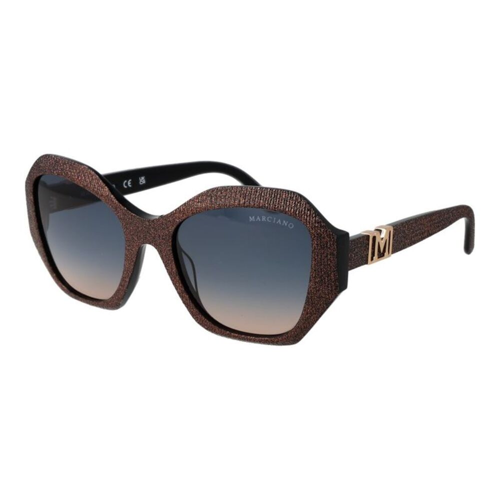 Marciano by Guess Black Acetate Women's Sunglasses